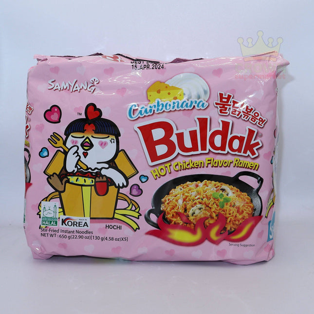 [EAS12801] Samyang Buldak Hot Chicken Flavor Ramen 5X130Gms