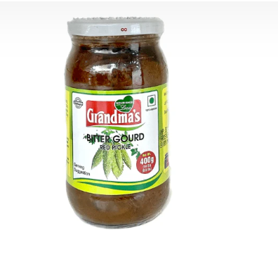 [CUR12140] Periyar Bitter Gourd Red Pickle 400Gms