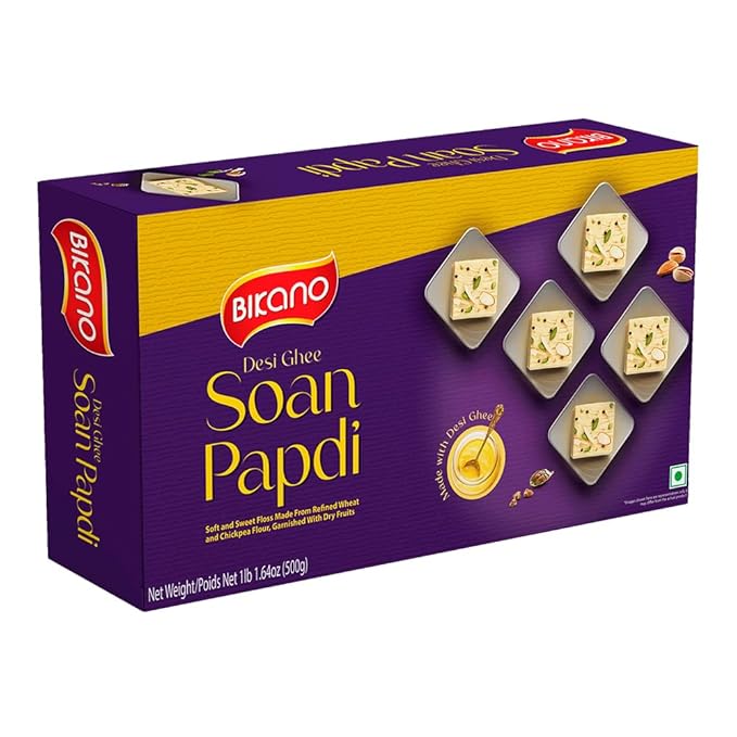 Soan Papdi Desi Ghee 500Gms
