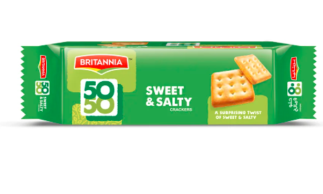Britania 50 50 Sweet N salty 62Gms