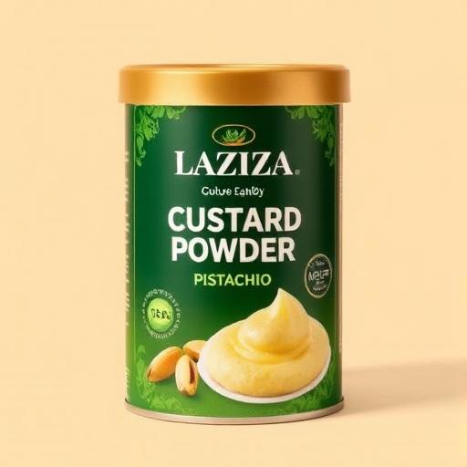 [COL10784] Laziza Custard Powder Pistachio 300Gms