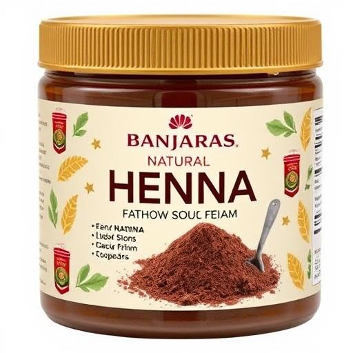 [HEA8009] Banjaras Natural Henna 200Gms