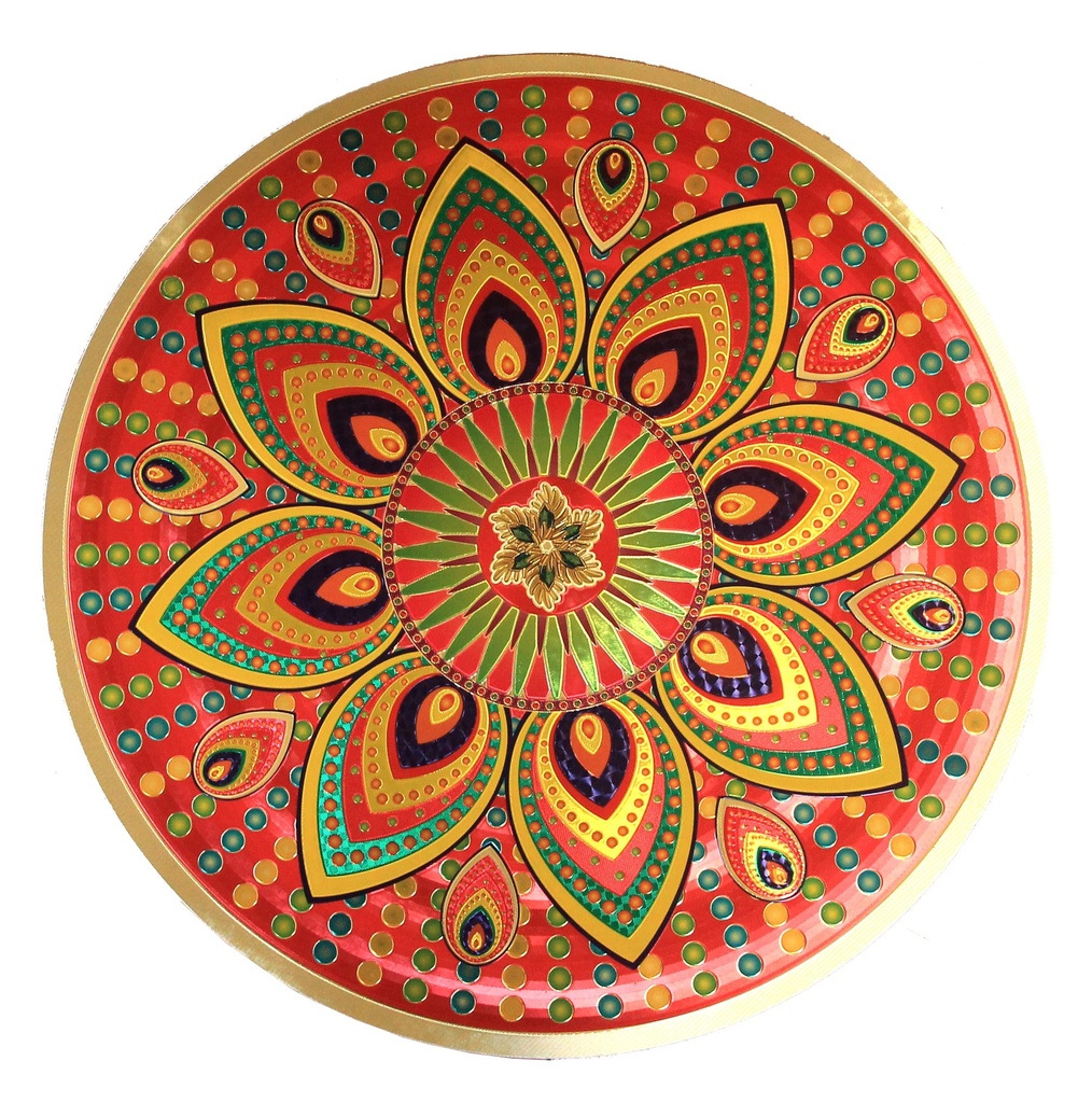 [NON12467] Rangoli Sticker Per Pcs