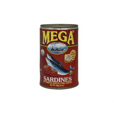[MEA11326] Mega Sardines With Chilli 425Gms