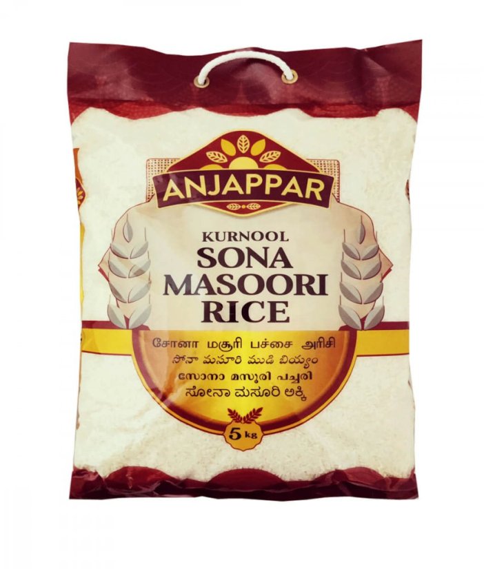 Anjappar Sona Masoori Rice 5Kg