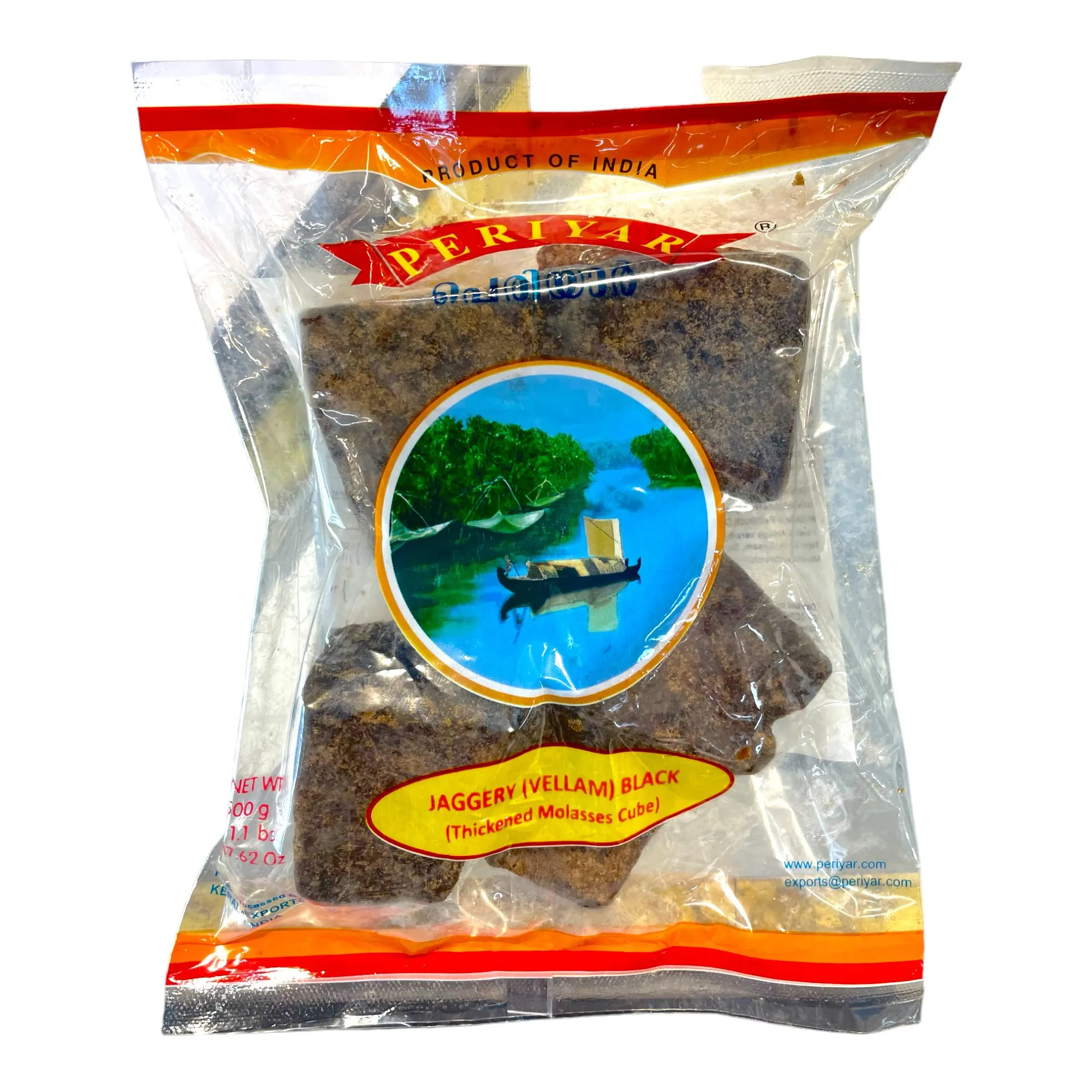 [SWE12168] Periyar Jaggery Black Cube 500Gms