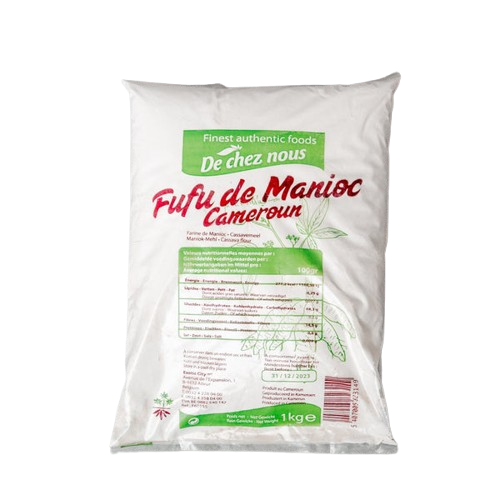 De Chez Nous Fufu De Manioc Cameroun 1Kg