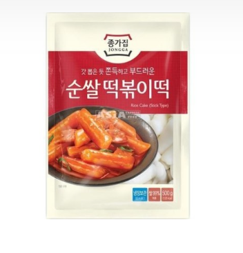 [EAS12572]  Jongga Rice Cake Sticks 500Gms