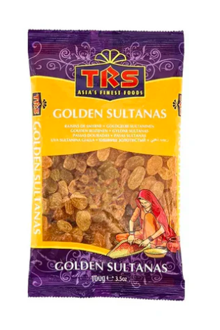 [SNA13414] TRS Golden Sultanas 100Gms