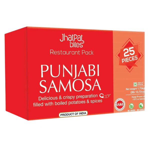 Jhatpat Bites Punjabi Samosa 1.75Kg
