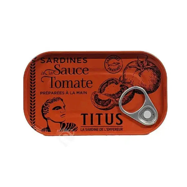 [MEA12823] Sardines Titus 125Gms