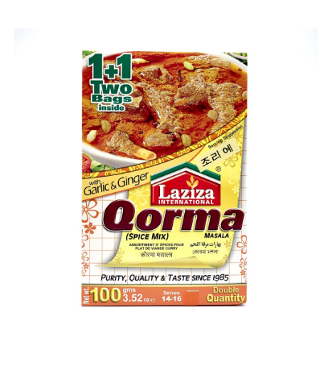[SPI10822] Laziza Qorma Masala 100Gms