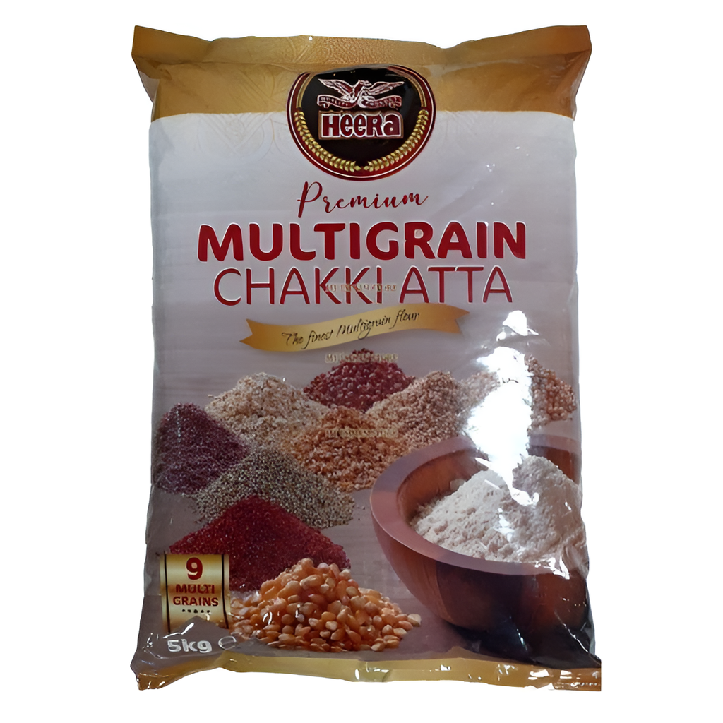 [FLO10069] Heera Multigrain Chakki Atta 5Kg