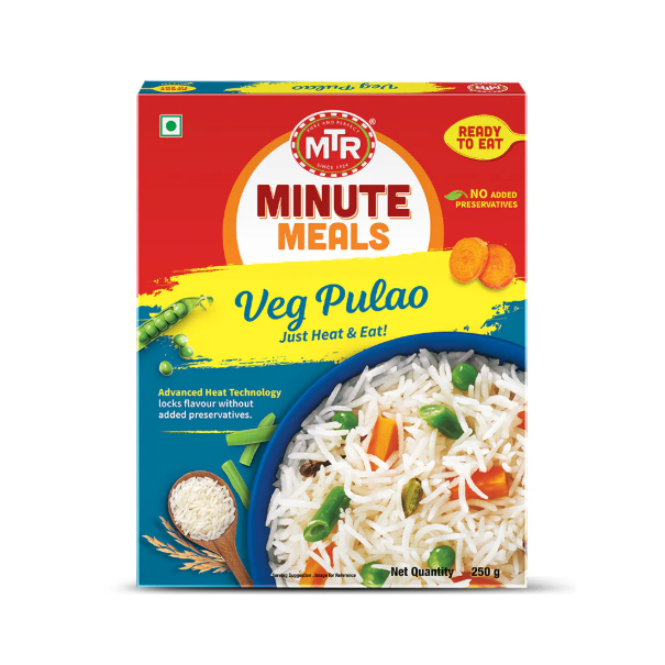 MTR RTE Vegetable Pulao 250Gms