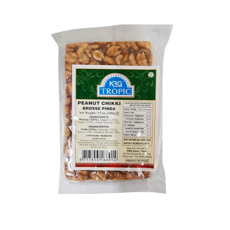 Krg Gajak Peanut Chikki 100Gms