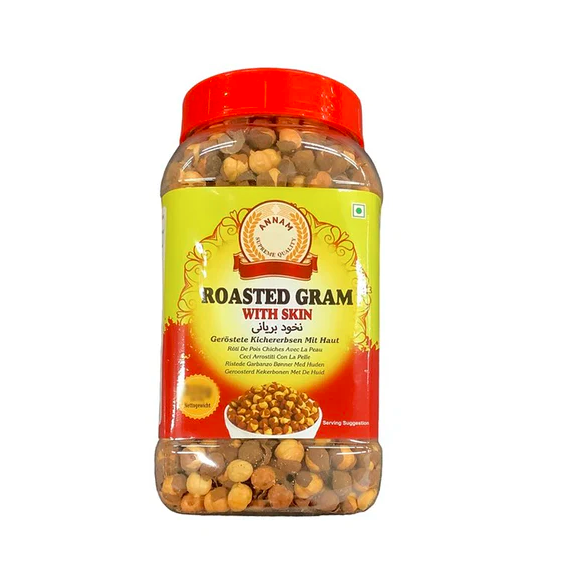 Annam Roasted Chana With Skin 450Gms