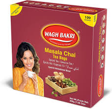 [DRI14086] Wagh Bakri Masala Chai Bag 200Gms (100Bags)