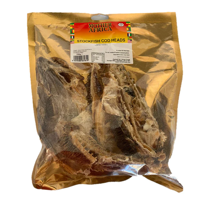 [MEA11186] Mama Food Stockfish Cod Head 400Gms