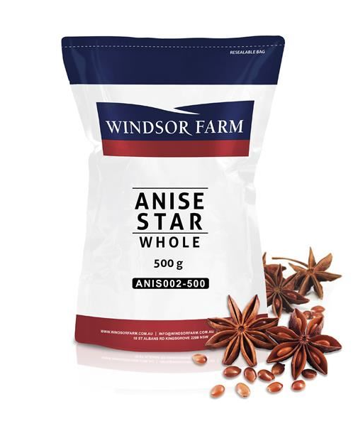 [SPI13274] Star Anis (whole) 500Gms