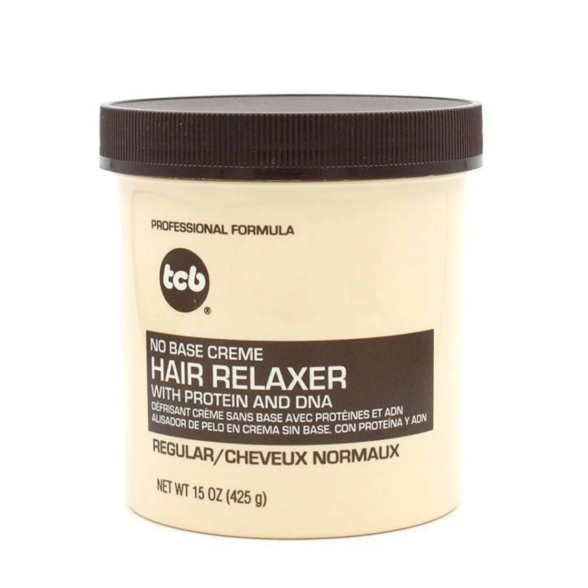 TCB No Base Cream Hair Relaxer Super 15Oz