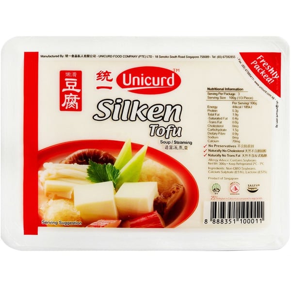 Unicurd Silken Tofu 300Gms