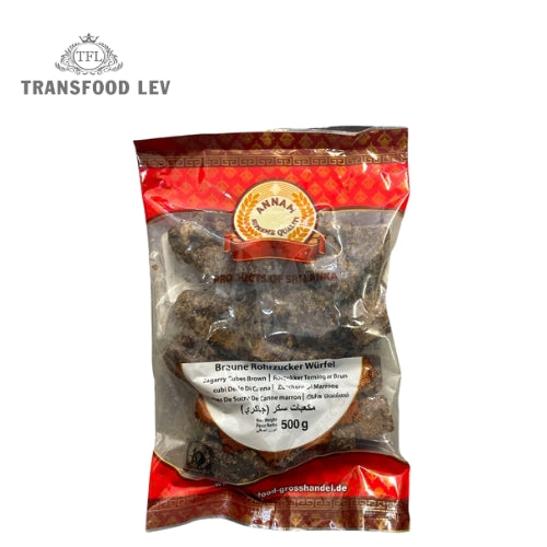 Annam Jaggery Cubes Brown 500Gms