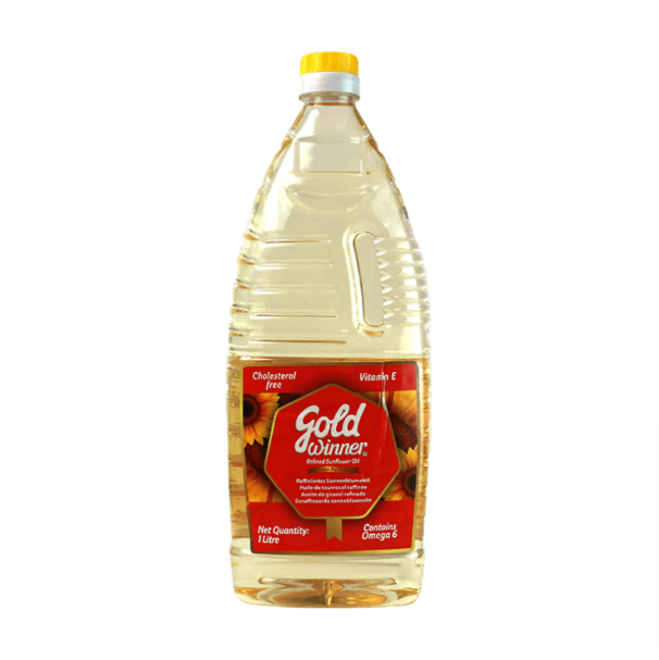 Gold Winner Sunflower Oil 1Ltr