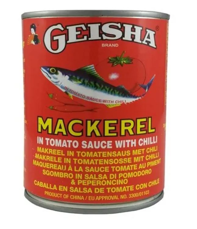 [MEA8025] Baraka Mackerel Tomato Sauce With Chilli 425Gms