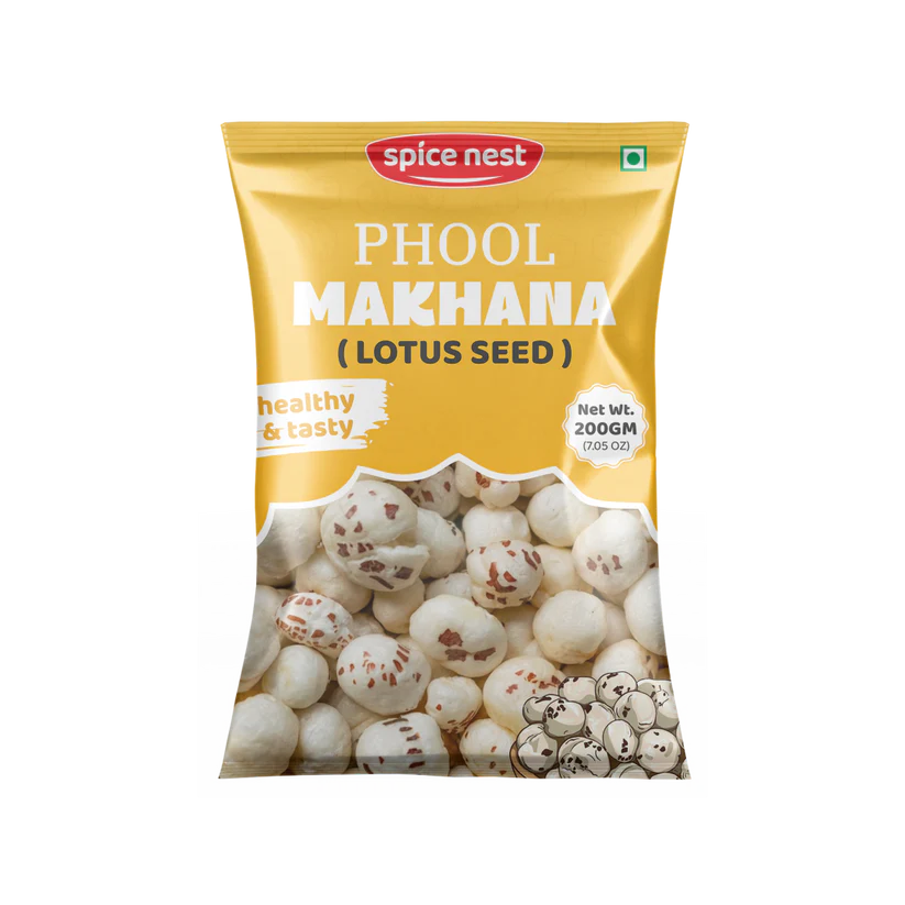 [SNA10597] Komal Phool Makhana 200Gms