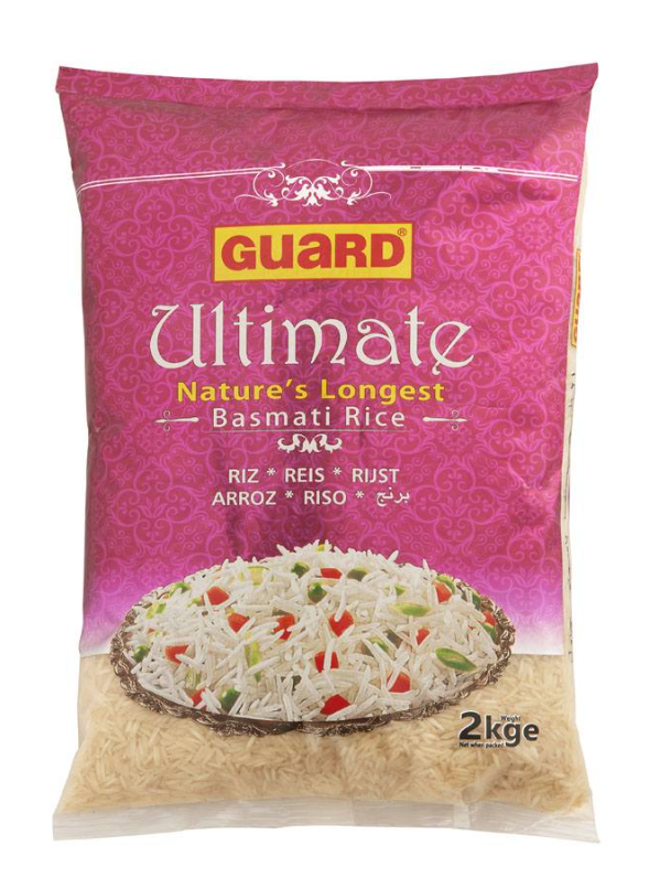 [RIC9665] Guard Ultimate Basmati Rice 2Kg