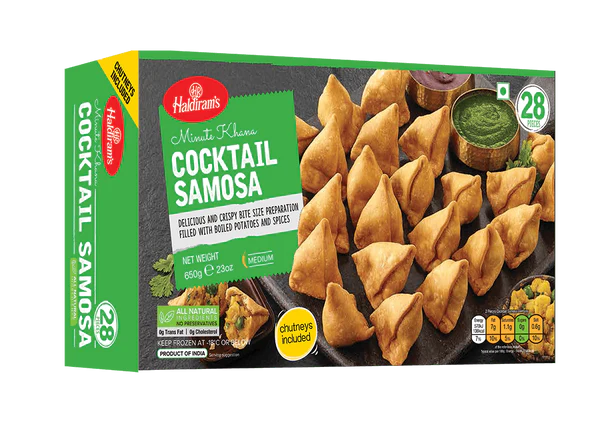 HR Cocktail Samosa 28Pcs