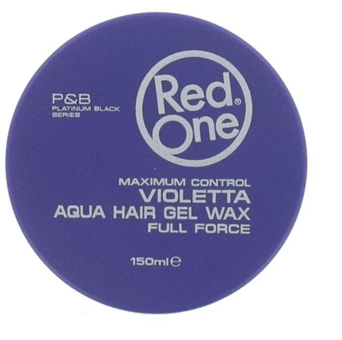 [HEA11837] RedOne Aqua Hair Wax 150Ml Violet 