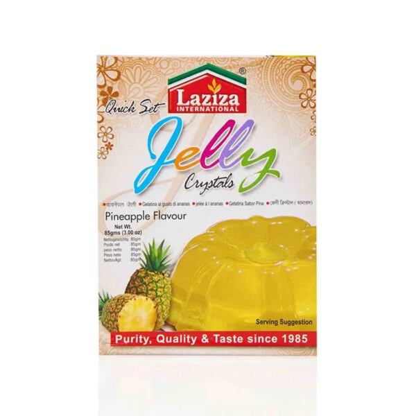 [SWE10804] Laziza Jelly Pineapple Flavour 85Gms