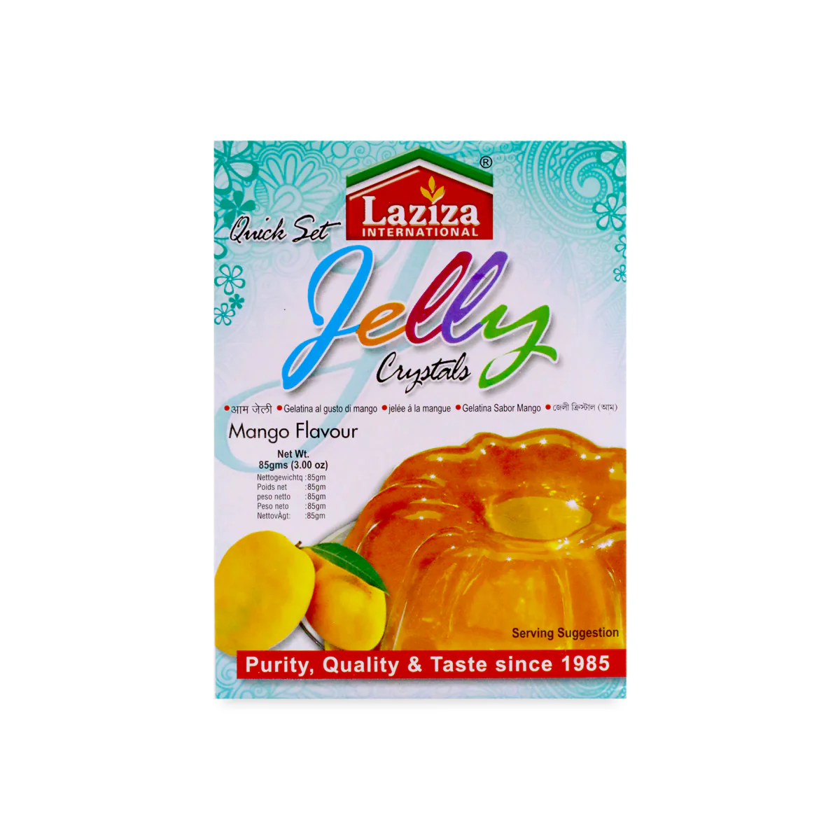 [SWE10803] Laziza Jelly Mango Flavour 85Gms