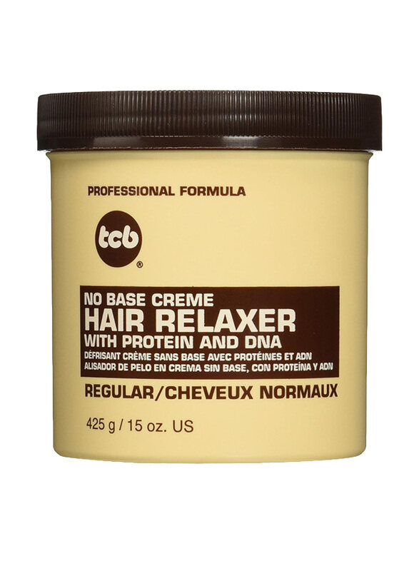 TCB No Base Creme Hair Relaxer Regular 425Gms