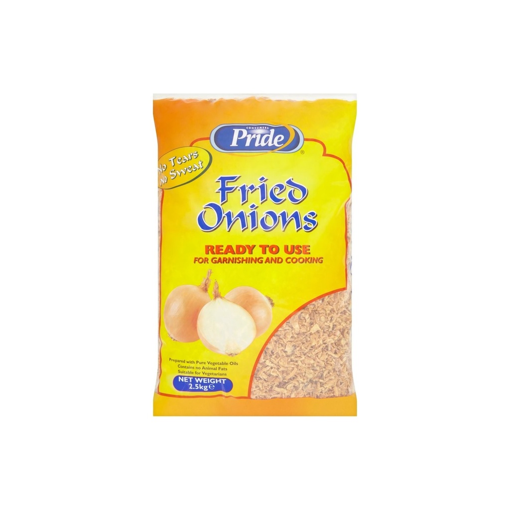 Pride Fried Onions 2,5Kgs