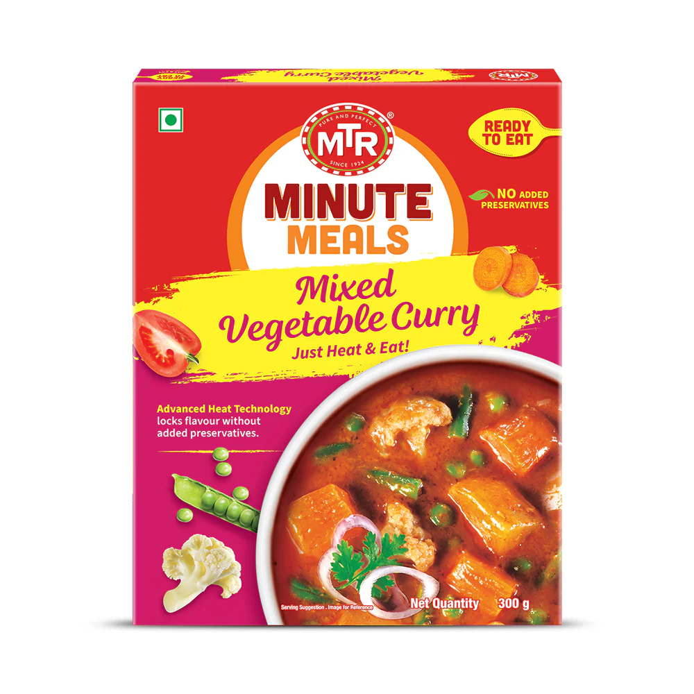 [EAS11007] MTR RTE Vegetable Curry Mix 300Gms
