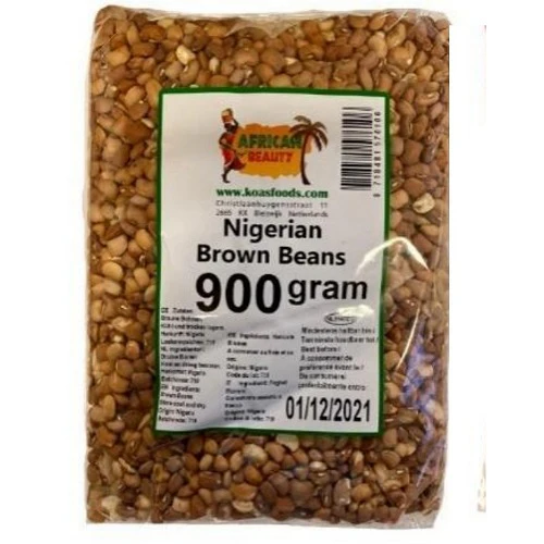 [BEA7335] African Brown Beans 900Gms