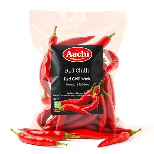 Aachi Red Chilli whole 200Gms