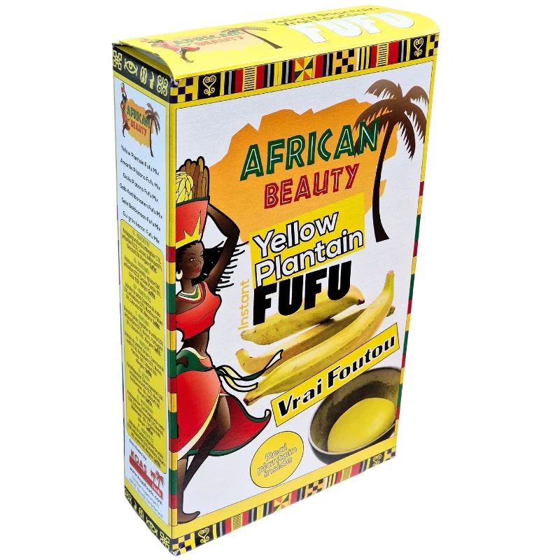 African Beauty Yellow Plantain Fufu 681Gms