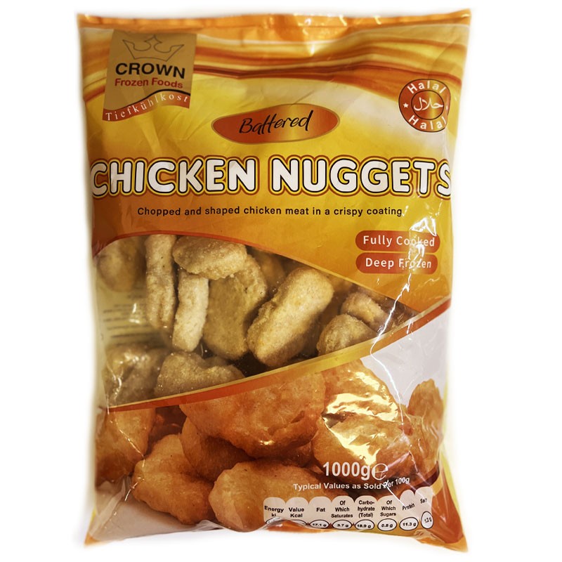 [MEA8712] Crown Chicken Nuggets 1000Gms