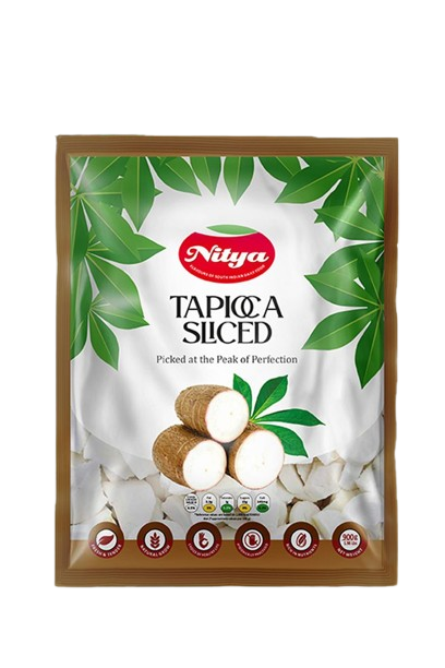 Nitya Tapioca Sliced 900Gms