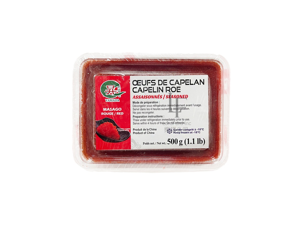 Frozen Masago red 500Gms