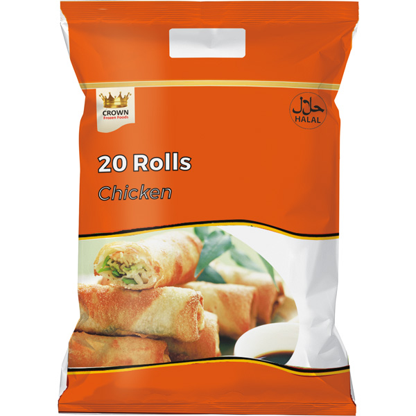 [MEA8706] Crown 20 Spring Rolls Lamb 