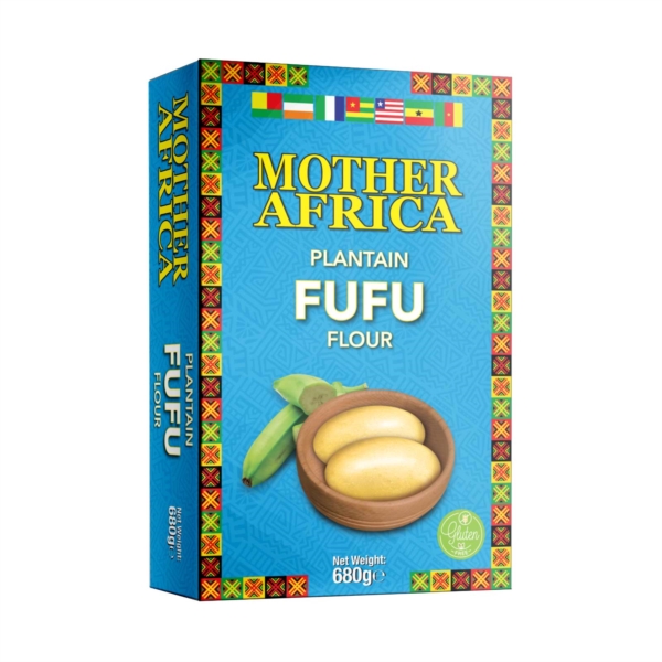 [FLO11431] Mother Africa Plantain Fufu 680Gms