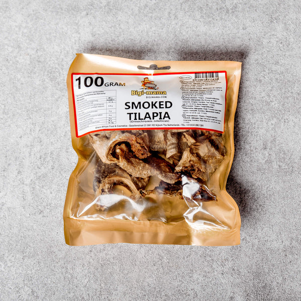 [FIS8080] Bigi-Mama Smoked Tilapia 100Gms