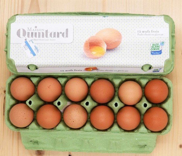 [MEA11707] Oeufs De Poules 12Stuks
