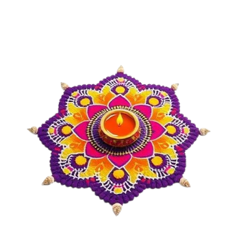 Happy Diwali Rangoli Kit 
