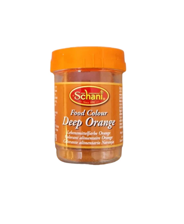 [COL12880] Schani Food Colour Orange 25Gms