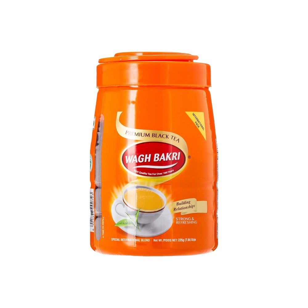 Wagh Bakri Premium Black Tea Jar 225Gms